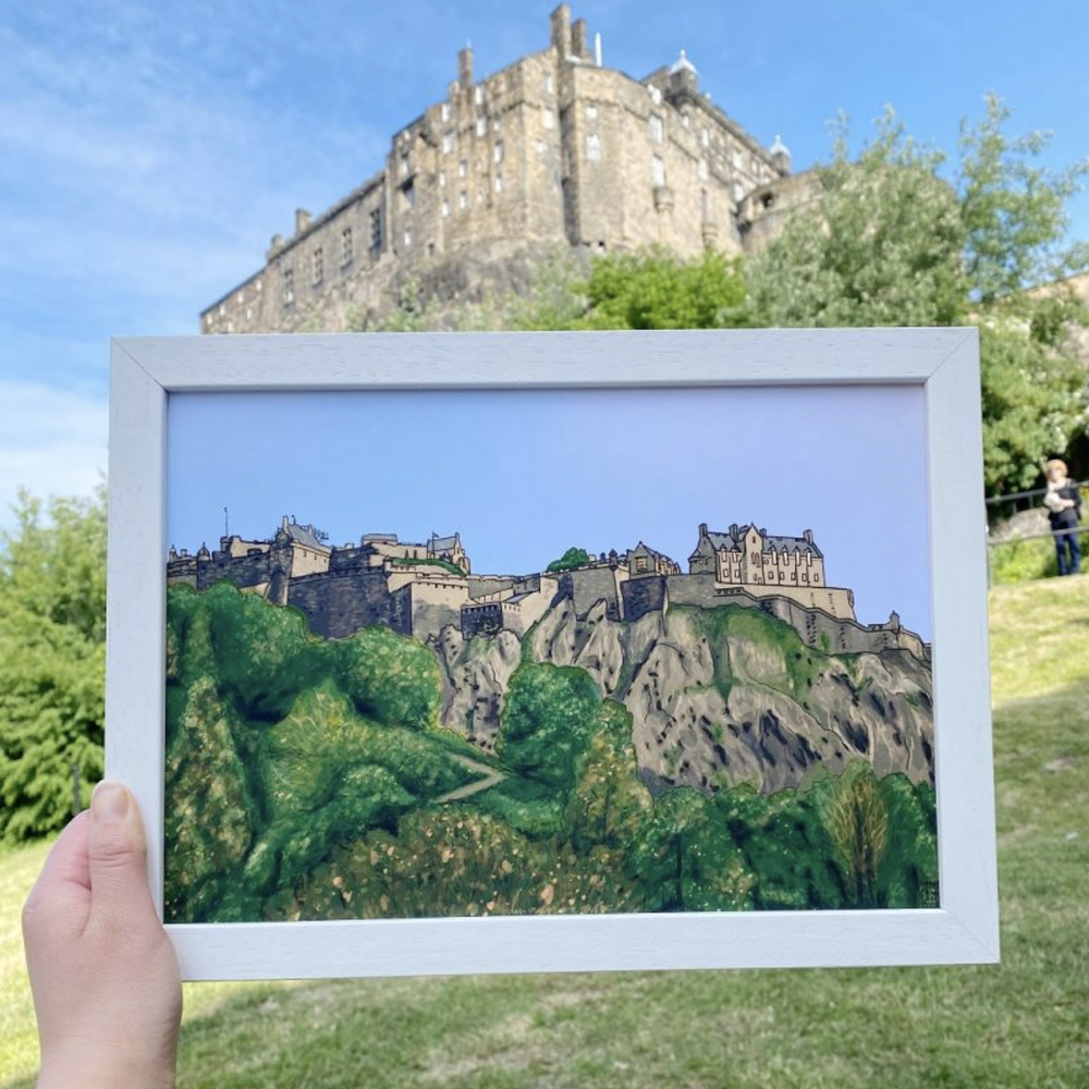 アキラ❗️リリパットレーン105☆Edinburgh Castle Edinburgh Castle Prints — Sarah Kwan Artist